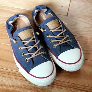 Blue Converse Sneakers